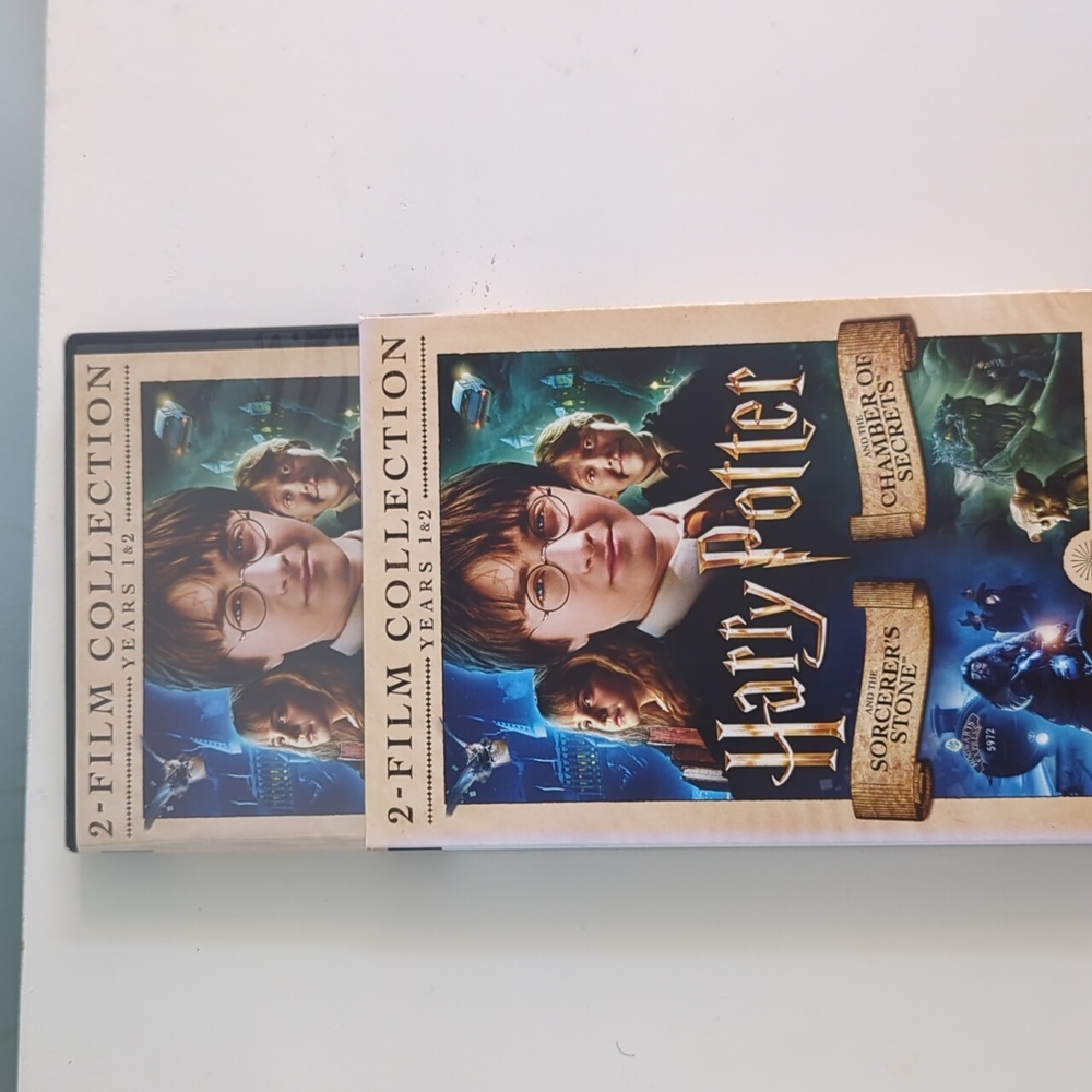 Harry Potter Sorcerer's Stone and Harry Potter and Chamber of Secret DVD NWT